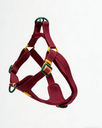 Dark Wine Red H-Style Harness