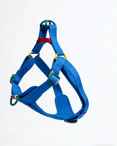 Bright Blue Pet Harness