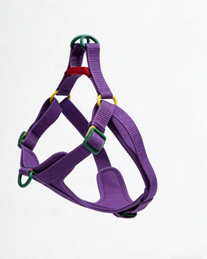 Purple Colorblock Pet Harness