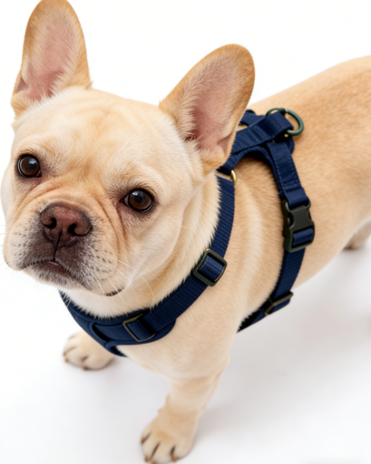Dark Blue H-Style Harness